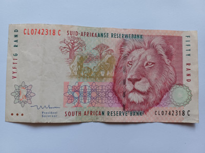 Africa de Sud -50 Rand ND foto