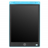 Tableta LCD, 10 inch, scris si desenat pentru copii, Albastra