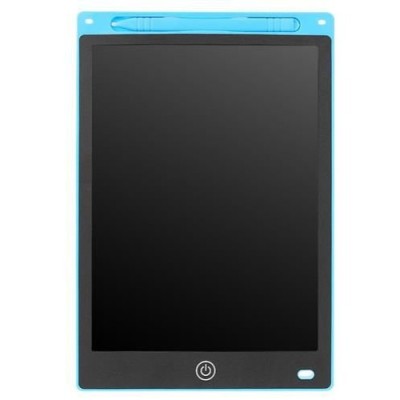 Tableta LCD, 10 inch, scris si desenat pentru copii, Albastra foto