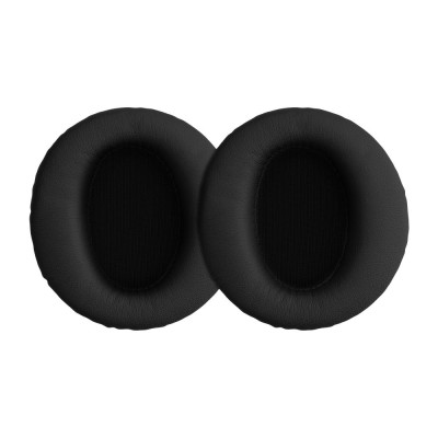 Set 2 Perne de urechi pentru casti Cowin Cowin E7 Active Noise, Kwmobile, Negru, Piele ecologica, 50660.01 foto
