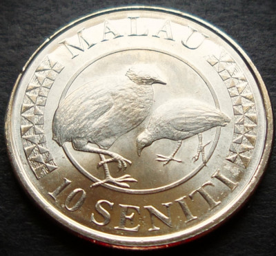Moneda exotica 10 SENITI - TONGA, anul 2015 * cod 3336 = UNC foto