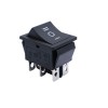 Buton 3 Pozitii ON-OFF-ON KCD4 Negru 6 Pini Comutator Electric