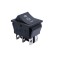 Buton 3 poziții ON-OFF-ON KCD4 negru 6 pini
