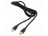 Cablu USB 2.0 GEMBIRD Lightning - USB C, 1,5m, negru