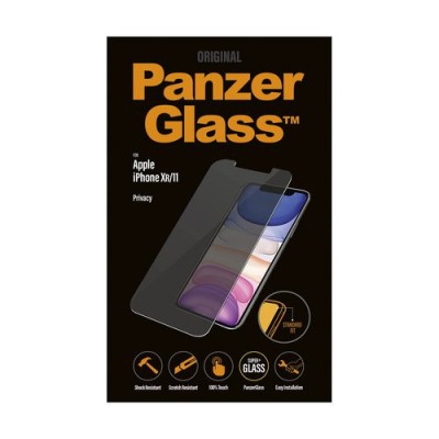 PanzerGlass - Geam Securizat Privacy Standard Fit pentru iPhone 11, XR, transparent foto