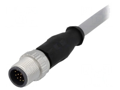 Mufă M12 12-PIN DeviceNet/CANopen Dreaptă 1,5m foto