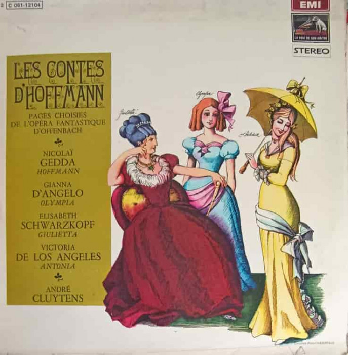 Disc vinil, LP. Les Contes D&rsquo;Hoffmann - Pages Choisies de L&#039;Op&eacute;ra Fantastique D&#039;Hoffenbach-Jacques Offen-242226