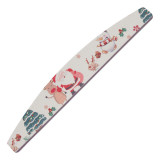 Pila Unghii Semiluna 120/180 Winter Edition - SensoPRO Milano, Santa&amp;apos;s Bag