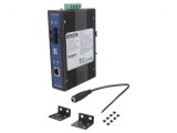 Media Convertor Ethernet Fibră Optică Monomod 12-48VDC IP30