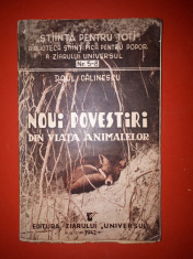 NOI POVESTIRI DIN VIATA ANIMALELOR ? Stiinta pentru toti an 1942 foto