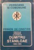 Persoana si comuniune. Prinos de cinstire preotului profesor academician Dumitru Staniloae ( 1903- 1993 )