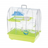 Cumpara ieftin Cușcă pentru rozătoare GRIM II zinc + tub, 36 x 24 x 38 cm, INTER-ZOO Pet Products