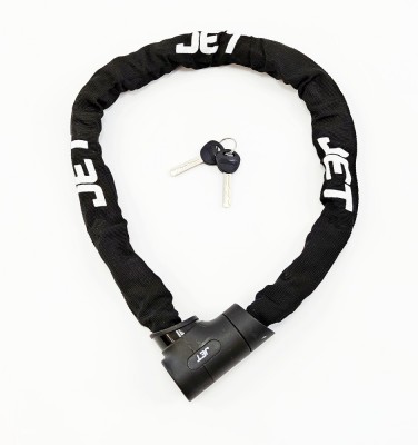 Antifurt cu cheie JET LOCK TY-780 lant, 8x900mm culoare negru Cod:Z053 foto