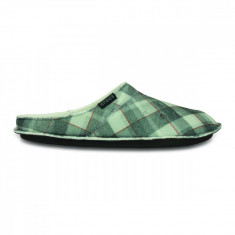 Papuci de casa Crocs Classic Plaid Slipper Negru - Black/Oatmeal foto