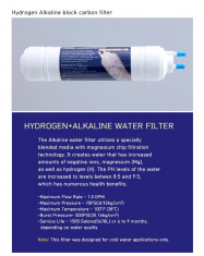 Filtru Hydrogen si Alcalin Y foto
