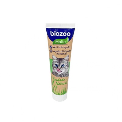 PASTA MALT ANTI HAIRBALL PENTRU PISICI BIOZOO 100 ML foto