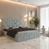 Pat Tapitat Bia Lemon Catifea Premium ✔Materiale de calitate