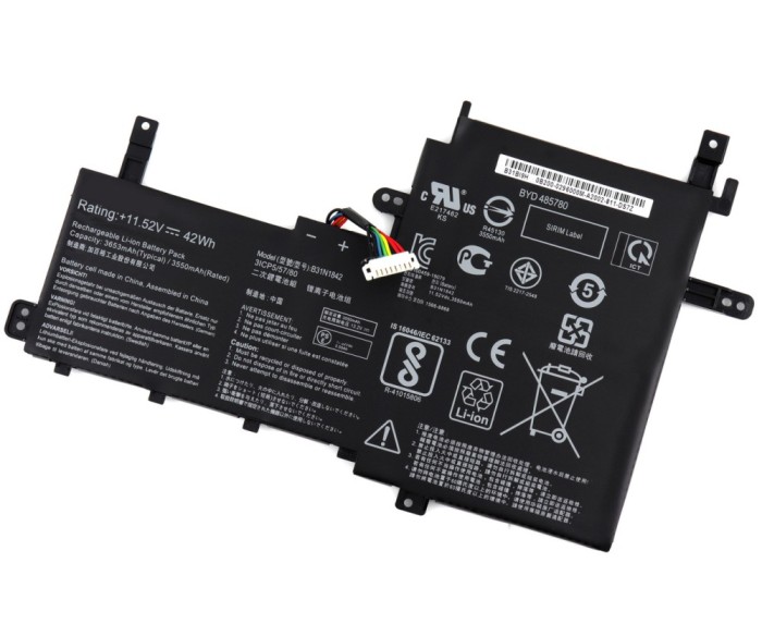 Baterie AsusVivoBook V5050EA Oem 42Wh, VivoBook V5050EA1135 Oem 42Wh, VivoBook V531F Oem 42Wh, VivoBook V531FA
