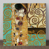 2 Tablouri Gustav Klimt, 40x40cm, calitate, nou!, Abstract, Acrilic