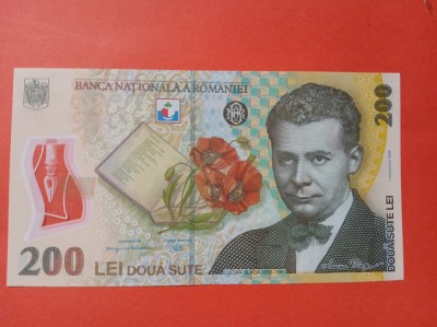 Bancnota 200 lei 2006(2007) - aUNC++-&amp;gt;UNC foto