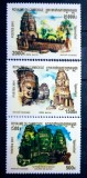 Cumpara ieftin Cambodgia 2001 turism, religie cultura serie 3v. Neștampilată