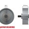 Rola transmisie Toyota Dyna, Hiace 4, Hilux 6, Hilux 7, Land Cruiser 90, Land Cruiser Prado 2.5d, 3.0d 08.2000-, NTY RNK-TY-007