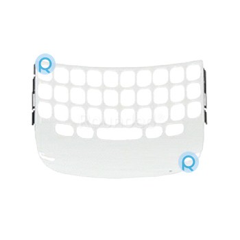 Capac tastatură BlackBerry 9360 Curve alb foto