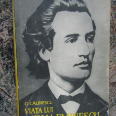 George Calinescu - Viata lui Mihai Eminescu CARTONATA