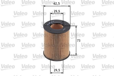 Filtru ulei VALEO 586554 foto