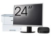 Pachet PC Second Hand HP T430 Thin Client, Intel Celeron N4000 1.10-2.60GHz, 2GB DDR4, 16GB SSD + Monitor 24&amp;quot; &amp; Imprimanta Brother HL-L6300DW New