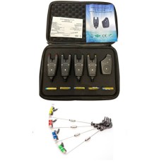 Set 4 Avertizori(Senzori) cu Statie Wind Blade,Raza actiune 200 metri+4 Swingere