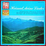 HEIMAT, DEINE LIEDER - DER MONTANARA-CHOR, MEDIUM-TERZETT, FRITZ WUNDERLICH - DISC VINYL / VINIL LP, ALBUM PICK-UP