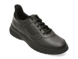 Pantofi sport CLARKS negri, MULLAN EASY, din piele naturala