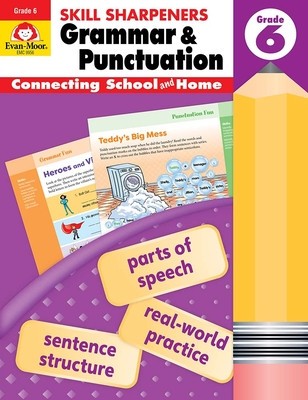 Skill Sharpeners Grammar and Punctuation, Grade 6 foto