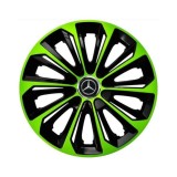 Set 4 capace roti Extra strong green R15 Compatibil Cu Mercedes-Benz, Autohelix MSA