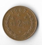 Cumpara ieftin Moneda 2 sene 1967 - Samoa