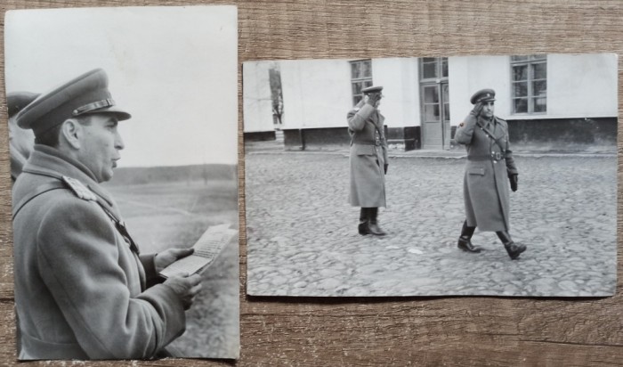 Depunerea juramantului, Tecuci 1950// lot 2 fotografii