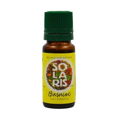 Ulei Busuioc Esential Solaris 10ml foto