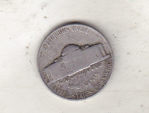 bnk mnd SUA 5 centi 1941