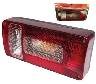 Lampa auto Carpoint pentru remorca cu lampa numar partea dreapta , 12V , 21,5x10cm , 1 buc. AutoDrive ProParts foto