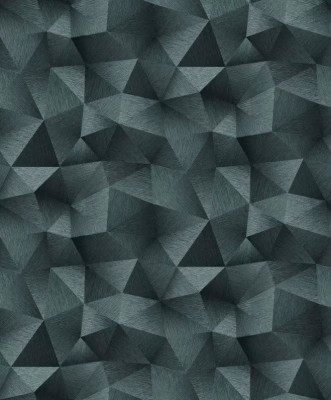 Tapet geometric romburi extralavabil,albastru,argintiu,GMK 3 10216-19 foto