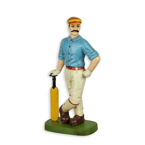Jucator de crichet-statueta din fonta HA-31