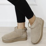 Ghete kaki deschis din piele naturala NN604 116, 36 - 41