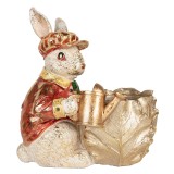 Cumpara ieftin Figurina Iepuras Paste polirasina multicolora 28x18x30 cm