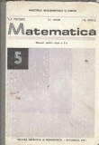 Manual Matematica Clasa V Constantin P. Popovici, Editura Didactica si Pedagogica, 1991