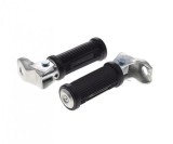 Set 2 scarite moto chopper/bobber, universale, culoare negru Cod Produs: MX_NEW AW55527