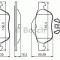 Set placute frana,frana disc RENAULT CLIO III (BR0/1, CR0/1) (2005 - 2012) BOSCH 0 986 494 439