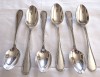 SET LINGURITE SPRINGER ARGINTATE PLACATE CU ARGINT 11.5 CM, Set tacamuri