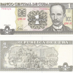 Cuba 1 Peso 2016 UNC