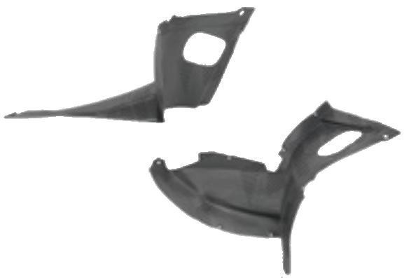 Carenaj roata VW Passat CC (3Cc), 06.2008-02.2012 Transmisie Automata, partea Stanga, punte fata partea din Fata, 3C8805911C, 9556FL3T polietilena